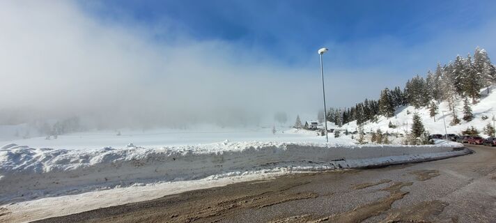 Foto von Nicky entlang der Tour