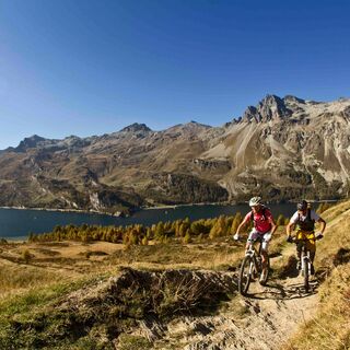 Silsersee mit Grevasalvas