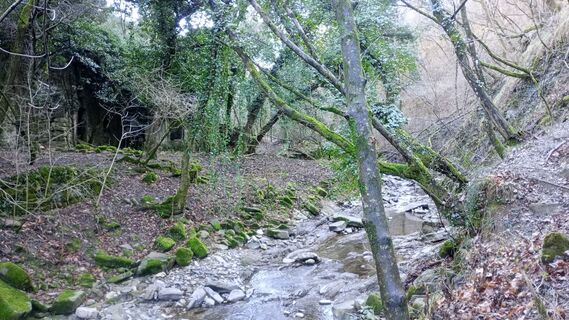 Zdjęcie z Michele Zollia wzdłuż trasy