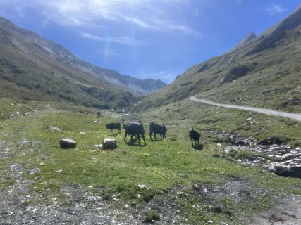 Foto de Giulio Vannini a lo largo del recorrido