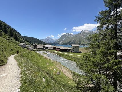 Fotografie z Astrid na trase