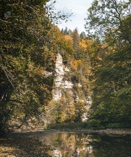 Felslandschaft beim Wandern auf der 3 Schluchten Tour