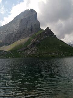 Foto von Dagmar Hofer entlang der Tour