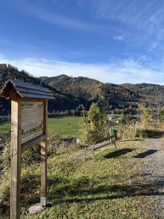 Foto von Sonja Zuser entlang der Tour