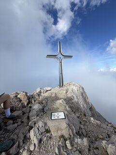 Photo de Josef Schachl le long du parcours