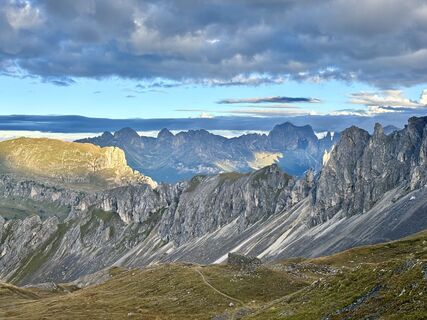 Photo de Norbert Herbig le long du parcours