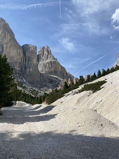 Foto von Nicola Biancardi entlang der Tour