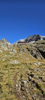 Photo de Elfriede Moessler le long du parcours