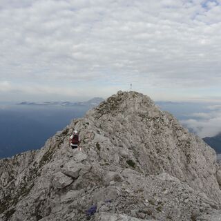 Reißkofel - Das Gipfelkreuz zum Greifen nahe