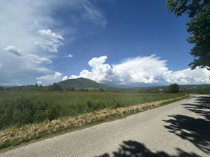 Zdjęcie z Andi Felix wzdłuż trasy