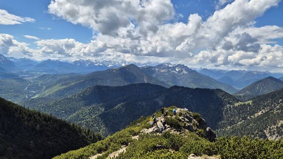 Foto von Sepp Fuerst entlang der Tour