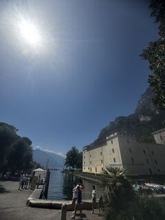 Foto von Nataša Jevsnik entlang der Tour