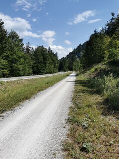 Foto von Anita Rittberger entlang der Tour