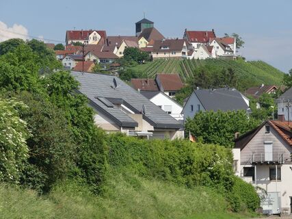 Blick auf Kirchberg Hohenhaslach
