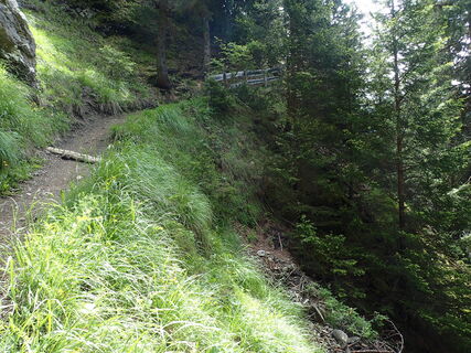 Aufstieg am Steig
