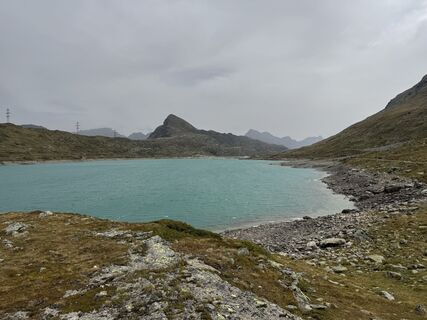 Photo de Marco Angelo Bongini le long du parcours