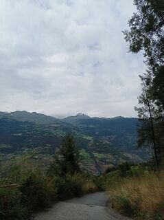 Foto von Aner entlang der Tour