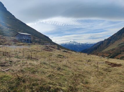 Photo de Xenia Lange le long du parcours