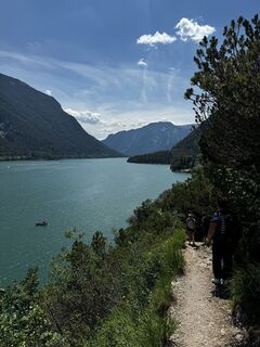 Foto von Gerhard Piglmann entlang der Tour