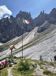 Foto von Maria Moro entlang der Tour