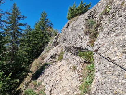 Foto von Felix entlang der Tour