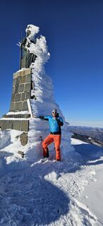 Foto von Matteo Dallara entlang der Tour