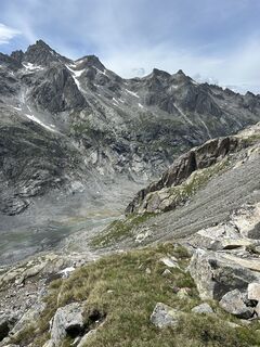 Foto von Riccardo Calvi entlang der Tour