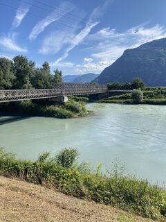 Foto von Gianberto Zilli entlang der Tour