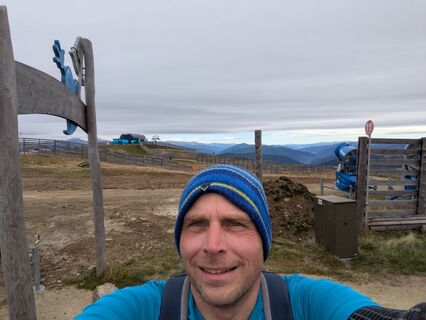 Foto von Markus Aichberger entlang der Tour