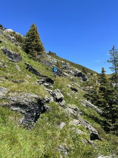 Foto von Karl Kinsky entlang der Tour