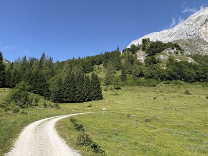 Foto von Heinz Sperl entlang der Tour