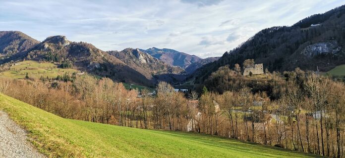 Foto von Paula Sedláček entlang der Tour
