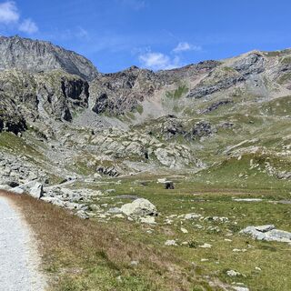Panorama in Richtung Croce Rossa und Bessanetto