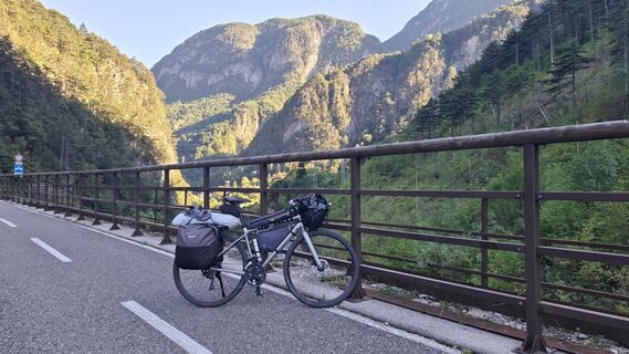 Foto de Márti a lo largo del recorrido