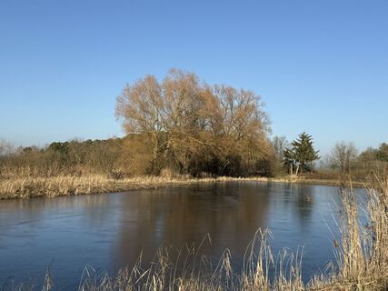 Photo de Norbert Herbig le long du parcours