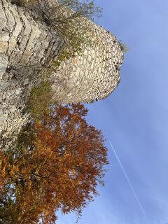 Photo de Gerda Dobler le long du parcours
