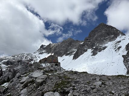 Fotografia z Herbert Sallinger na trase