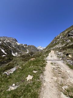 Foto von Andrea Tarovo entlang der Tour