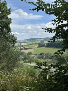 Foto von Kerstin Limper entlang der Tour