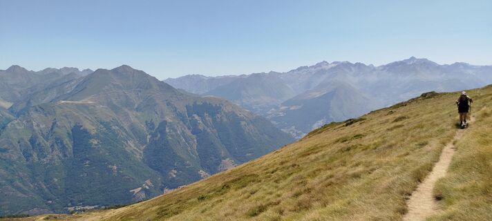 Fotografie z André Curutchet na trase