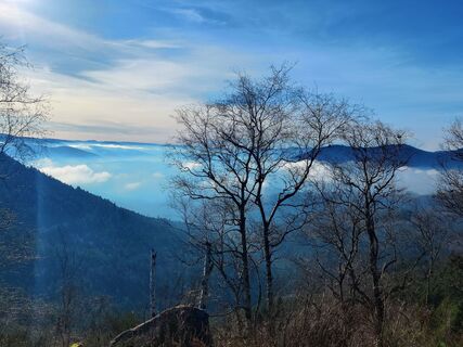 Zdjęcie z Thomas Belat wzdłuż trasy
