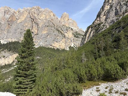Photo de Sandra Wagemans le long du parcours