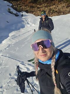 Fotografie z Tina na trase