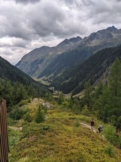 Foto von Michael Thewanger entlang der Tour