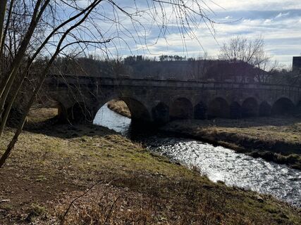Foto de Norbert Herbig a lo largo del recorrido