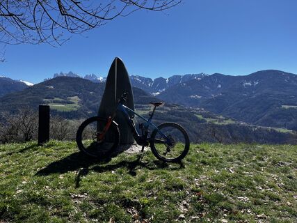 Foto von Stefano “Iddo” entlang der Tour