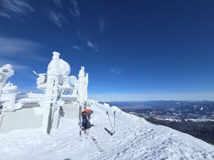 Fotografia z Gerti Bärnthaler na trase