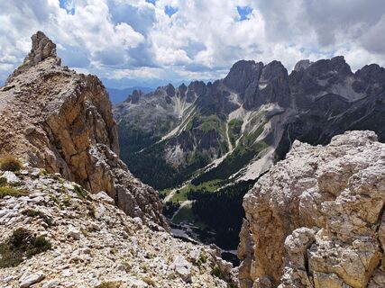 Foto von Lodovica Vecchi entlang der Tour