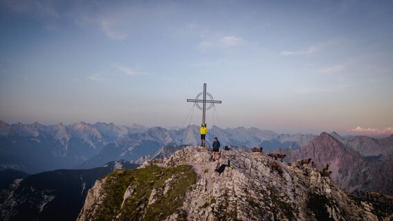 Gipfelkreuz der Reither Spitze
