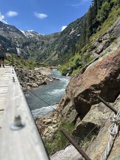 Foto von Sunil entlang der Tour